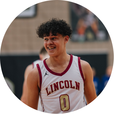 Lincoln Christian basketball player