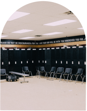 locker room