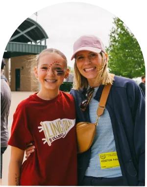 mom and student